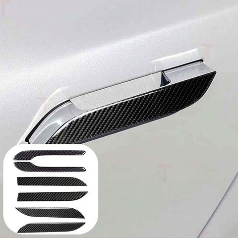 Tesla Model 3/Y/S/X Door Handle Overlay Carbon fiber