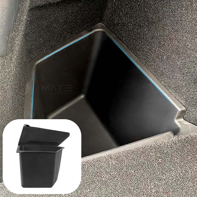 Tesla Model Y Trunk Organizer Storage Bins with Lip（Set of 2）