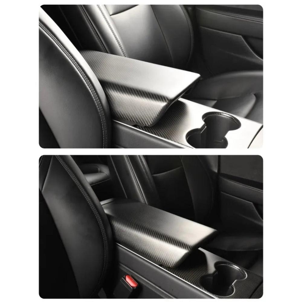 Tesla_Model_3_Y_Armrest_Overlay_Real_Carbon_Fiber-9