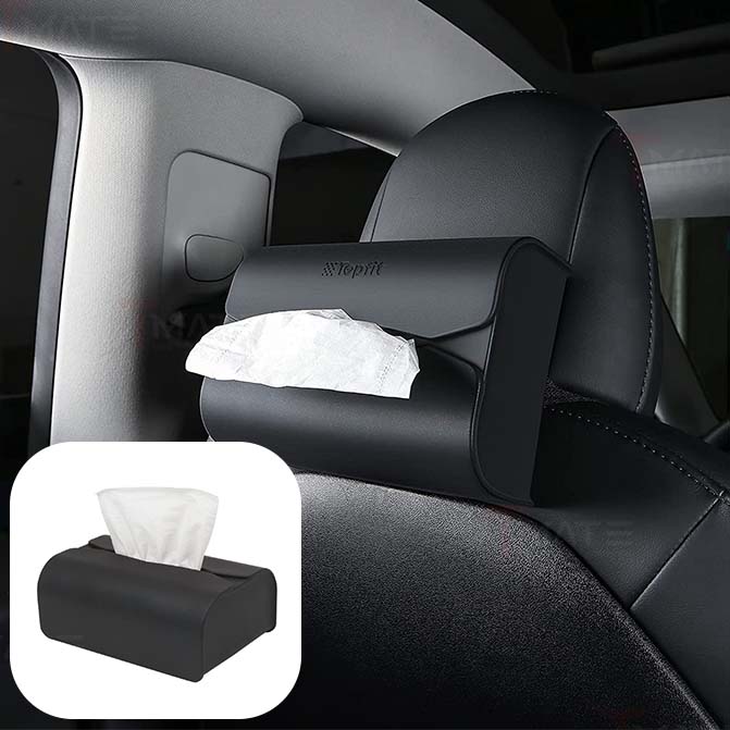 Tissue Holder Silicone Tissue Box Cover for Tesla Model 3/Y/S/X