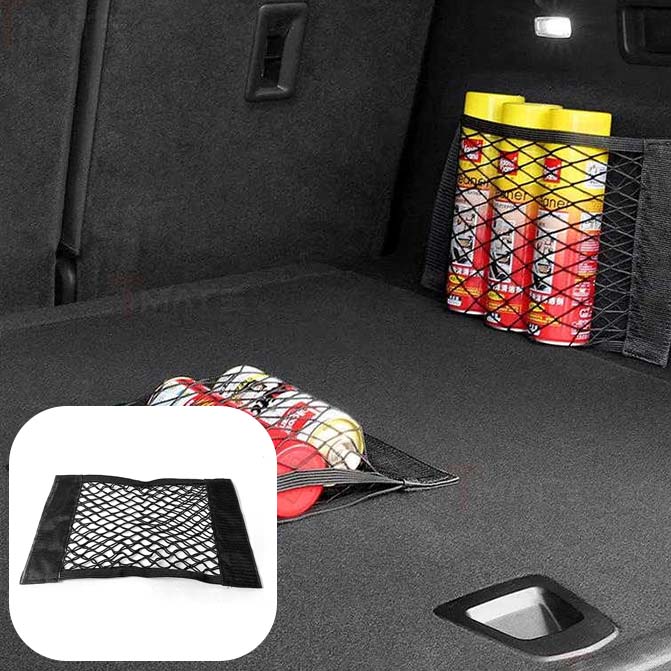 Trunk Storage Bag Mesh Cargo Net For Tesla