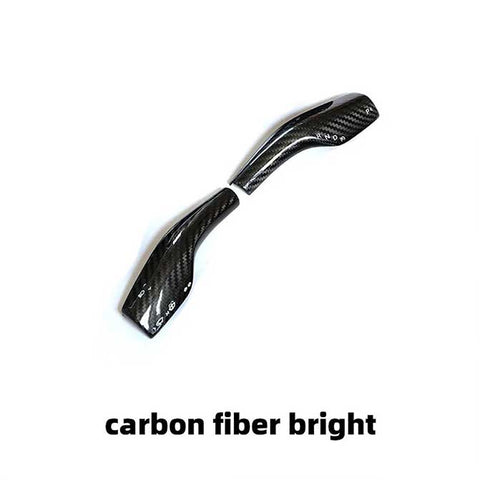 Turn Signal Stalk Cover Real Carbon Fiber For 2017-2022 Tesla Model 3/Y