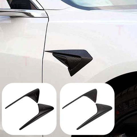 Turn Signal Overlays Imitation Carbon Fiber(2 pcs) For Tesla Model 3&Y