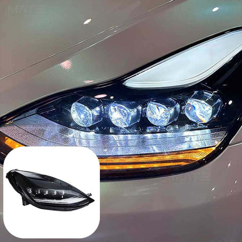 Version 2 Matrix 6 Led-Linsen-Scheinwerfer Angepasst 1 paar Für Tesla MODEL 3/Y