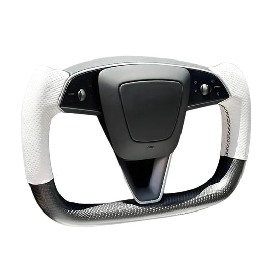 tesla model 3 highland yoke steering wheel