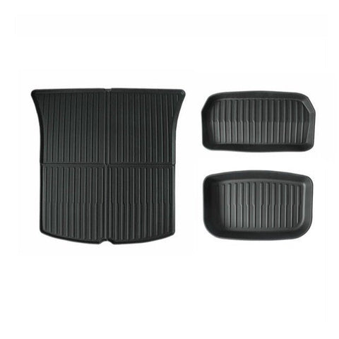 All Weather Front And Rear TPE Trunk Mat for Tesla Model Y