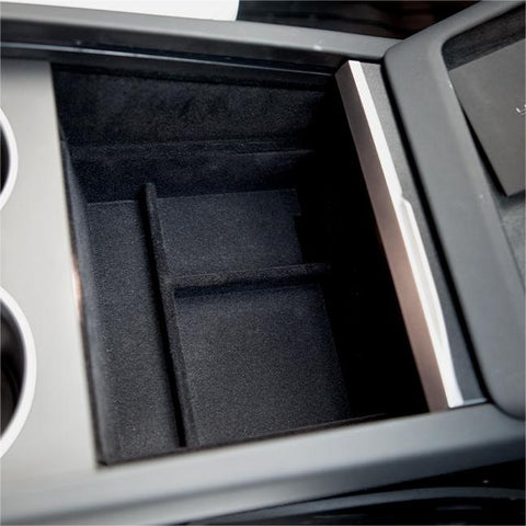 Center front storage box for Tesla Model 3 Highland