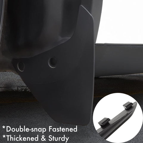 Front Rear Fender Mud Splash Guard (Set of 4) for Tesla Model Y