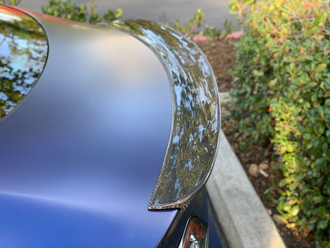 2017-2023 | Model 3 TRIMLINE Spoiler - Real Molded Carbon Fiber