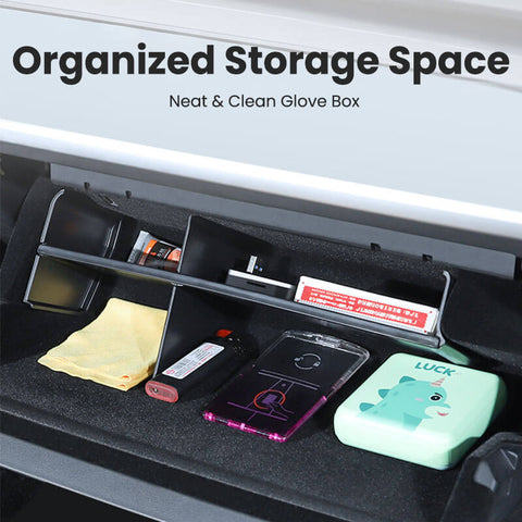 Glove Box Storage Organizer for Model 3/Y Accessories