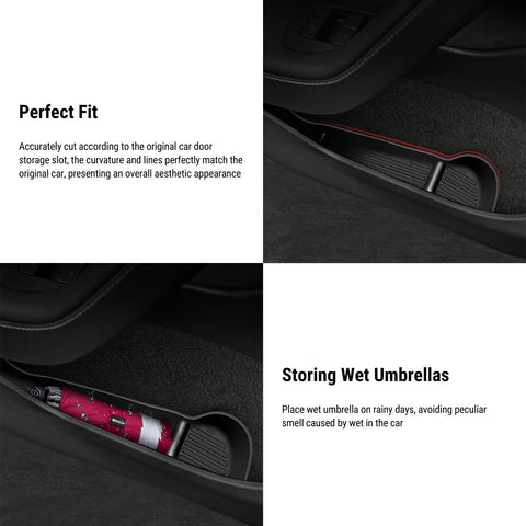 Side Door Storage Organizer Tray for Tesla Model Y