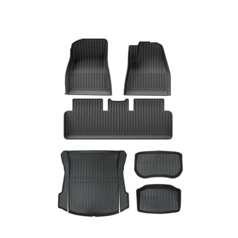 TESERY TPE All Weather Floor Mats for Tesla Model Y & Model 3