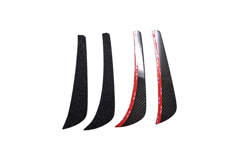 Tesla Model X Carbon Fiber Mud Flaps (Set of 4)