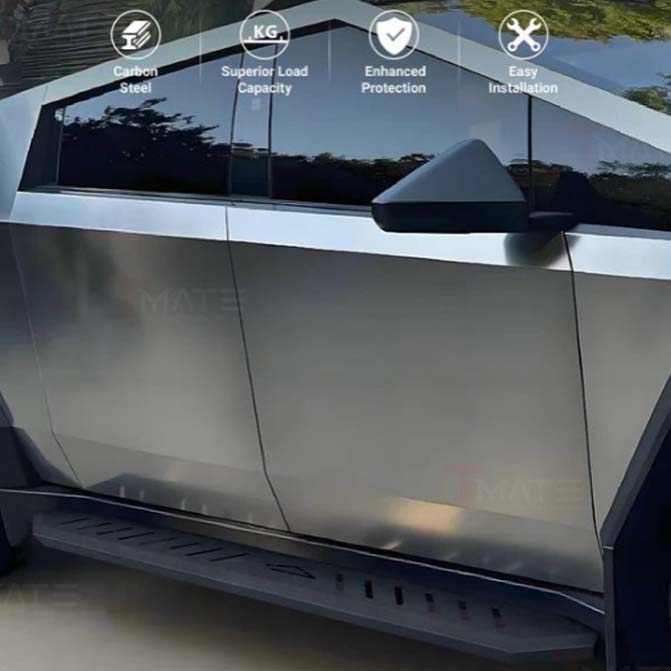 tesla cybertruck running boards