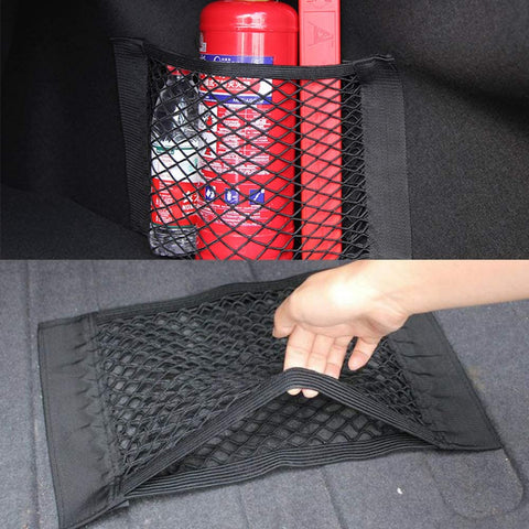 Trunk Storage Bag Mesh Cargo Net For Tesla