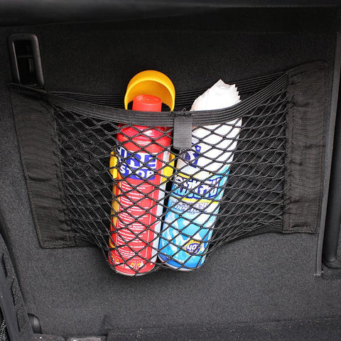 Trunk Storage Bag Mesh Cargo Net For Tesla